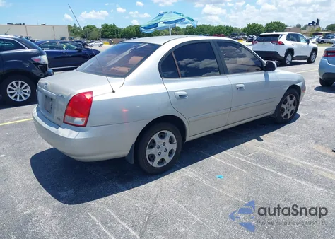 2002 Hyundai Elantra Gls z USA, uszkodzony, nr VIN KMHDN45DX2U310539